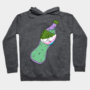 Girl lite bottle (genderqueer) Hoodie